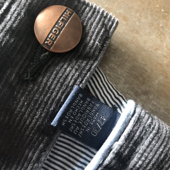 Tommy Hilfiger 42" Gray Cords #2 - Picture 5 of 8